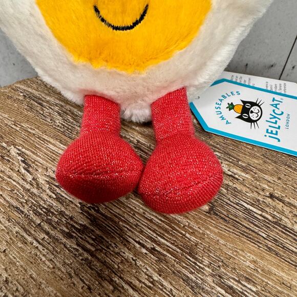 Jellycat Heart Boiled Egg Jellycat Valentines Day Jellycat Amuseables NEW - Picture 4 of 8